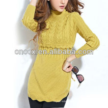 13STC5804 latest design pullover new style fashion sweater dress